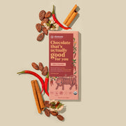 Elements Truffles Spicy Cayenne & Cinnamon Chocolates Light Gray 1 Bar,3 Bars,10 Bars
