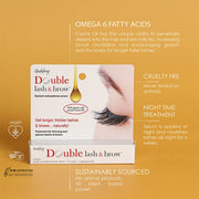 GodefroyBeauty GODEFROY DOUBLE LASH & BROW GROWTH SERUM Lash & Brow Growth Treatments Sandy Brown