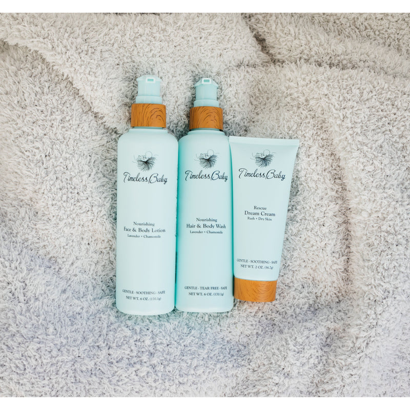 Timeless Organics Skin Care Timeless Baby Bundle Gray