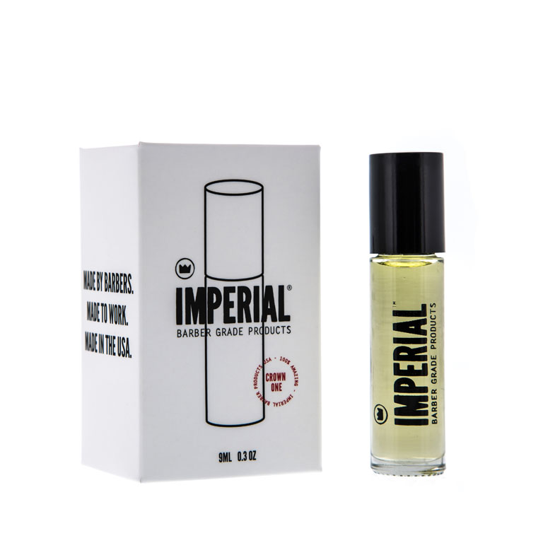 Imperial Barber Products Crown One Roll-On Cologne Lifestyle Gray