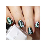 UberChic Beauty It's Beginning To Look A Lot Like Christmas (Christmas-06) Stamping Plate Light Gray