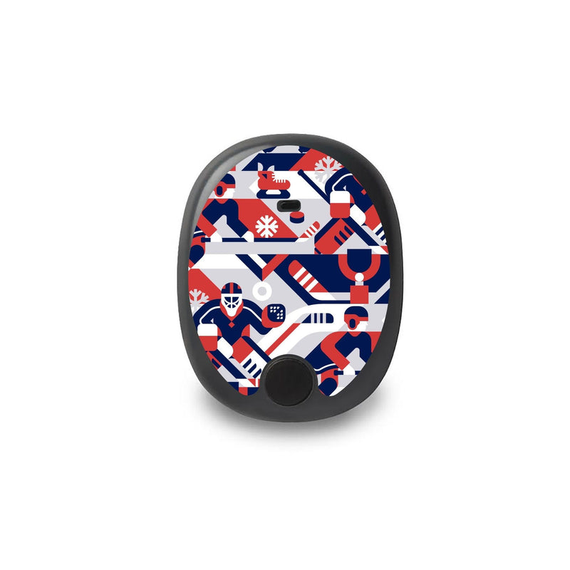Peelz Ice Hockey Eversense Smart Transmitter Peelz/Stickers White Smoke