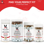 Warren London Deep Cleaning Paw Fizz Tablets - Soothes Itchy, Irritated Paws Spa Product White Smoke