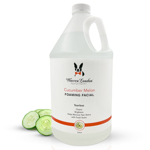Warren London Cucumber Melon Foaming Facial - Professional Size - Refill Grooming Size Product White Smoke