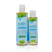 Garner's Garden Breathe Better Body Oil Body Oil White Smoke Breathe Better Body Oil 4oz,Breathe Better Body Oil 8oz