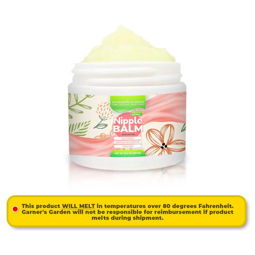 Garner's Garden Nipple Balm Baby Care White Smoke Nipple Balm 3oz,Nipple Balm 5oz,Nipple Balm 10oz