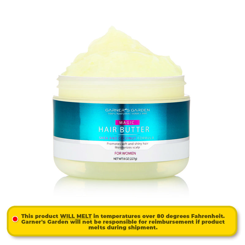 Garner's Garden Shea Hair Butter Hair Care White Smoke 2 oz / Men's Hair Butter,4 oz / Men's Hair Butter,4 oz / Women's Shea Hair Butter,4 oz / Baby Hair Butter,8 oz / Men's Hair Butter,8 oz / Women's Shea Hair Butter,8 oz / Baby Hair Butter