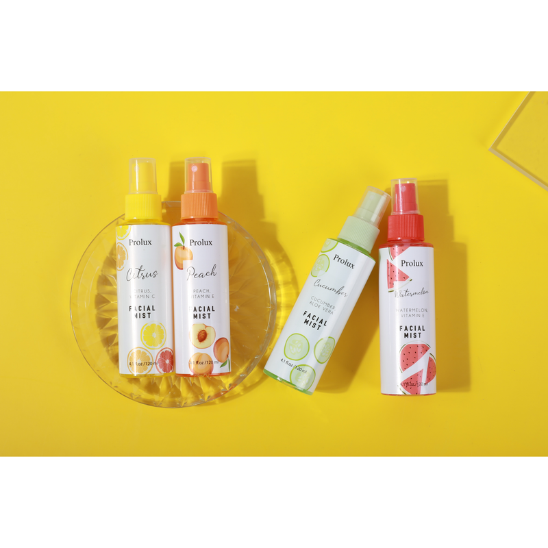 Prolux Cosmetics Facial Mist Goldenrod PEACH,CITRUS,CUCUMBER,WATERMELON