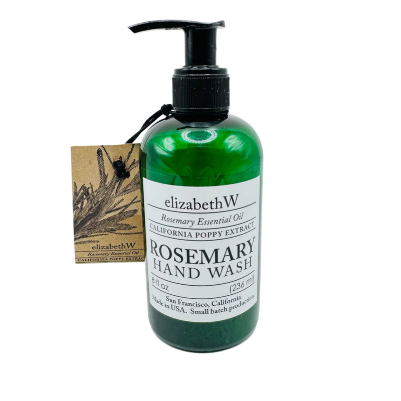 Elizabeth W Elizabeth W Rosemary Essential Oil Hand Wash 8 oz Hand Wash White Smoke