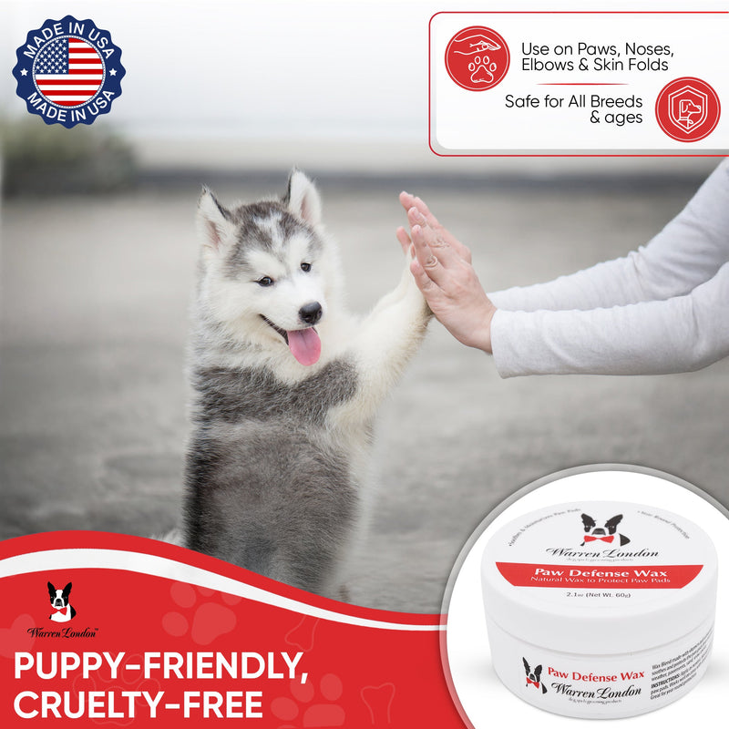 Warren London Paw Defense Wax Spa Product White Smoke