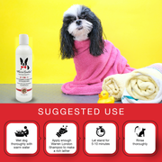 Warren London 2-in-1 Puppy Shampoo & Conditioner Pet Grooming Supplies Light Goldenrod