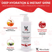 Warren London Hydrating Butter - For Dog's Skin & Coat - Leave-In Moisturizer Spa Product White Smoke Guava & Mango,Pomegranate & Acai,Unscented