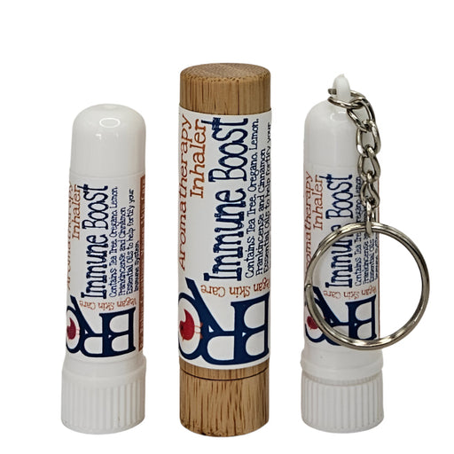 By Robin Creations Immune Boost Aromatherapy Inhaler Aromatherapy White Smoke Plastic - without a keychain,Plastic - with a keychain,Bamboo (100% Plastic-Free & Zero Waste)