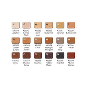 Graftobian Make-Up Company Inclusion Glamour Crème™ Foundation Super Palette Rosy Brown