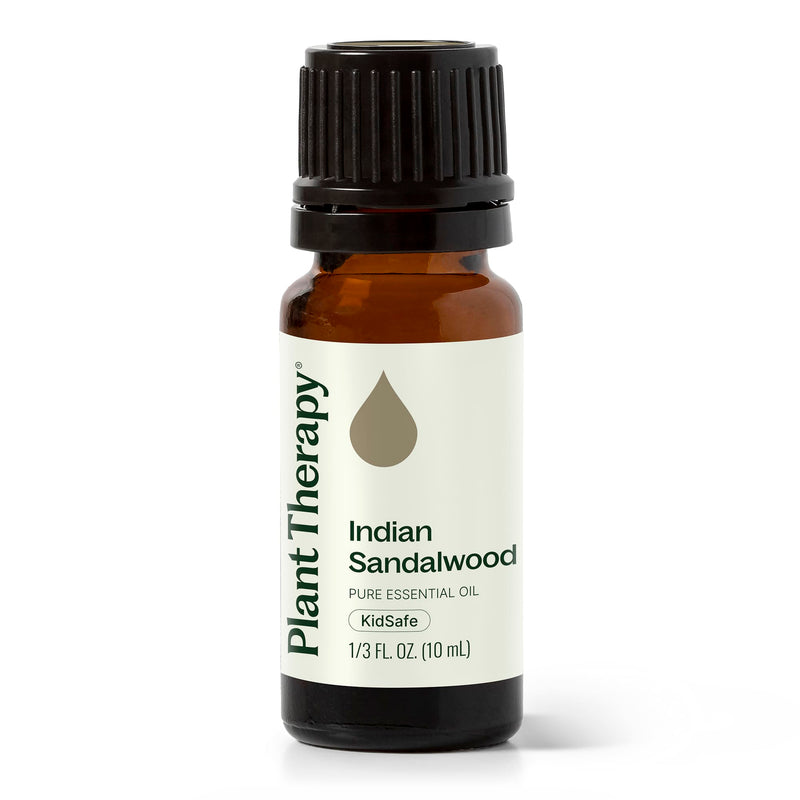 Plant Therapy Indian Sandalwood Essential Oil Essential Oil White Smoke 10 mL