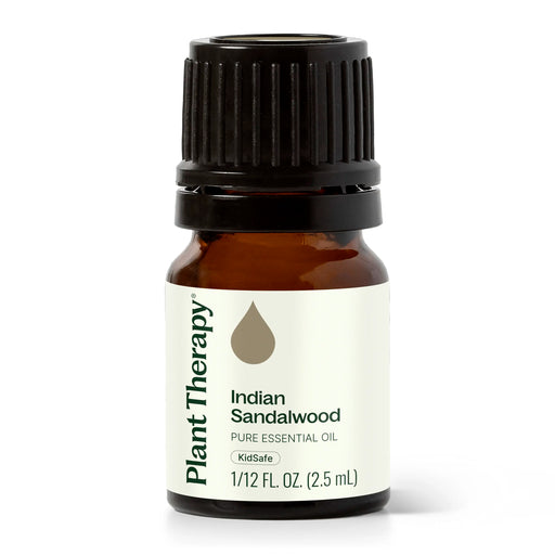 Plant Therapy Indian Sandalwood Essential Oil Essential Oil White Smoke 2.5 mL