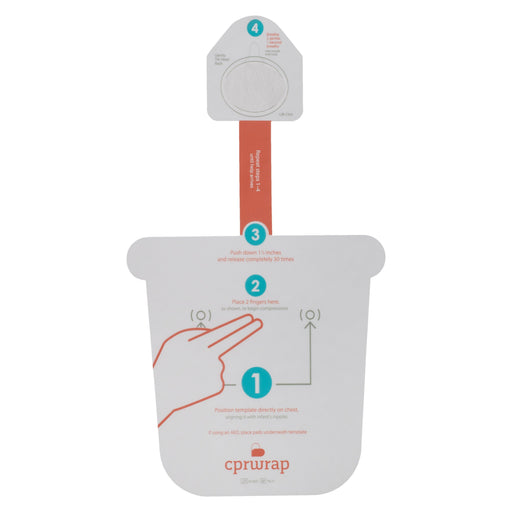 CPR Wrap Infant  CPRWrap™ Aid,  Ages 12 Mos. & Under Light Gray Single,100,500,1000,2500,5000,7500,10000
