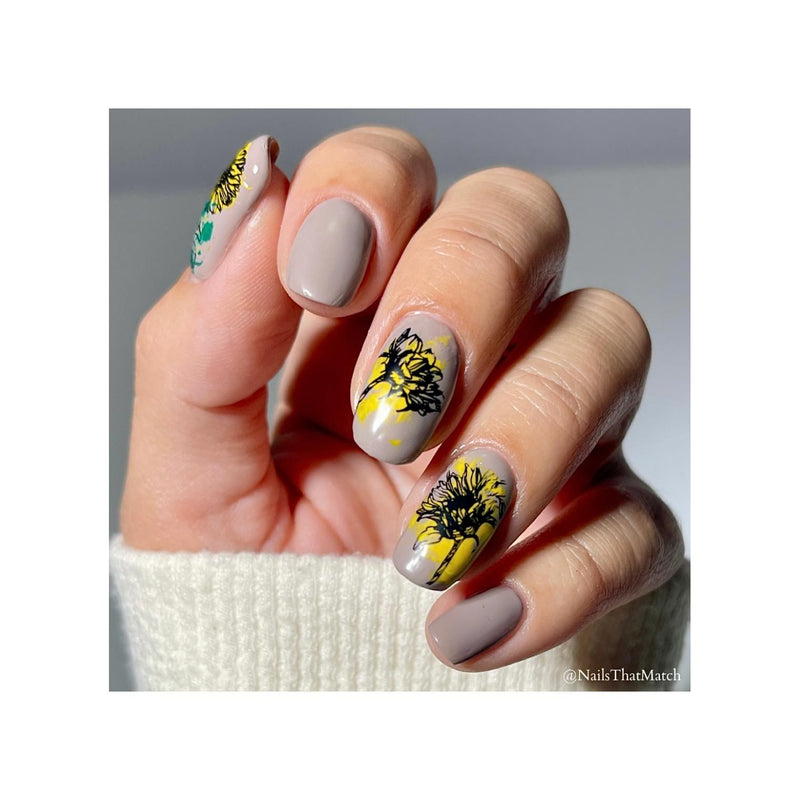 UberChic Beauty What A Wonder-Fall World Stamping Plate Rosy Brown