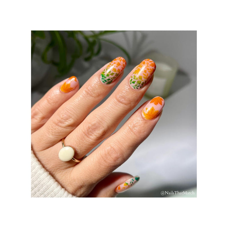 UberChic Beauty What A Wonder-Fall World Stamping Plate Rosy Brown