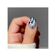 UberChic Beauty Ho Ho Ho Stamping Plate Dim Gray