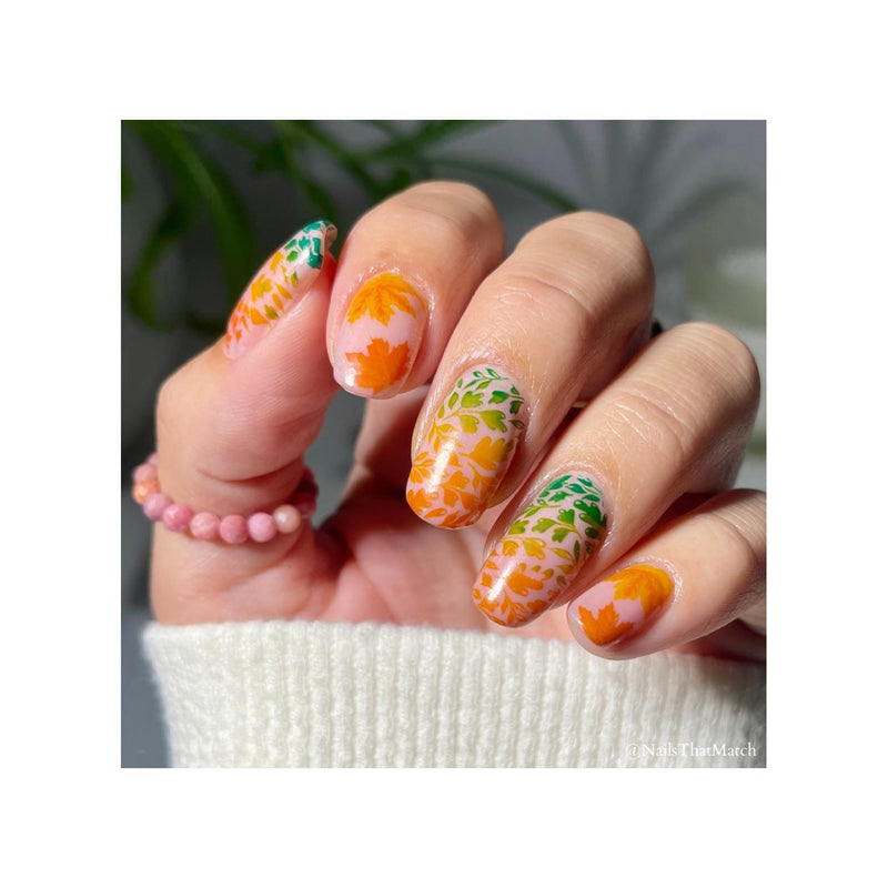 UberChic Beauty What A Wonder-Fall World Stamping Plate Rosy Brown