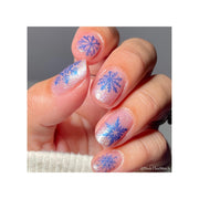 UberChic Beauty Winter Wonderland Stamping Plate Rosy Brown