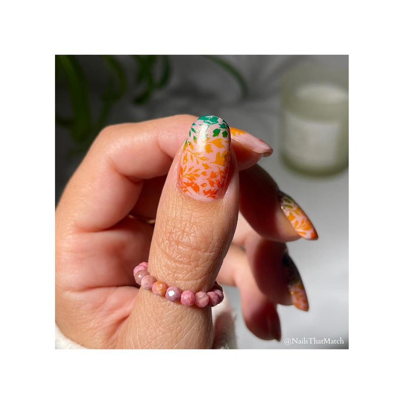 UberChic Beauty What A Wonder-Fall World Stamping Plate Rosy Brown