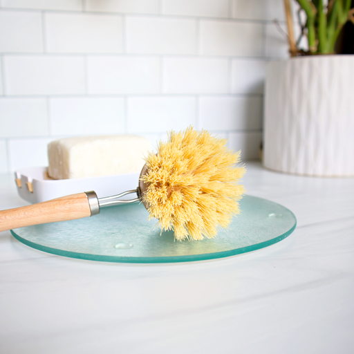 Love of Earth Co. Wooden Scrub Brush Lavender