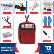 True Rescue Bleeding Control Kit by True Rescue Bleeding Control Kit Light Gray Intermediate Kit / C-A-T  Gen 7 Tourniquet / Black