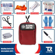 True Rescue Bleeding Control Kit by True Rescue Bleeding Control Kit Midnight Blue Intermediate Kit / C-A-T  Gen 7 Tourniquet / Orange