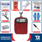 True Rescue Bleeding Control Kit by True Rescue Bleeding Control Kit Midnight Blue Intermediate Kit / SWAT-T Tourniquet / Black