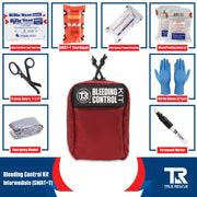 True Rescue Bleeding Control Kit by True Rescue Bleeding Control Kit Midnight Blue Intermediate Kit / SWAT-T Tourniquet / Orange