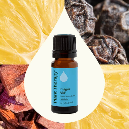 Plant Therapy Invigor Aid Essential Oil Blend Essential Oil White Smoke 10 mL