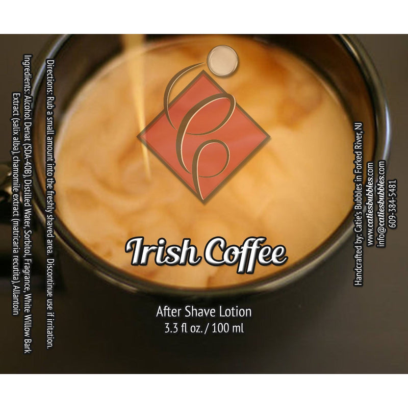 Catie's Bubbles Catie's Bubbles Irish Coffee Shaving Collection Shaving Set Dark Slate Gray Aftershave 3.3oz