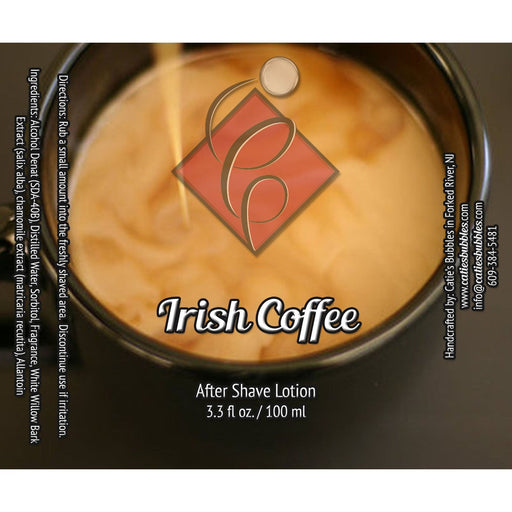 Catie's Bubbles Catie's Bubbles Irish Coffee Shaving Collection Shaving Set Dark Slate Gray Aftershave 3.3oz