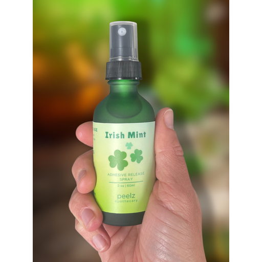 Peelz Irish Mint Adhesive Release Spray - Limited Edition Body Sprays and mists Rosy Brown