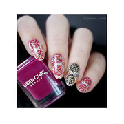 UberChic Beauty Isn't it Romantique Stamping Plate Black