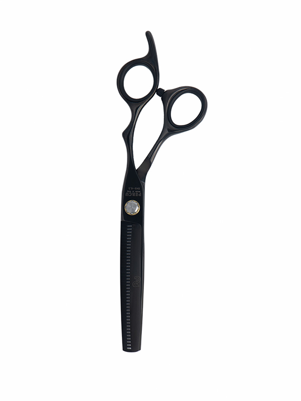 Vip Barber Supply Percu Italian Line Thinning Shear 6.5" Thinning Shear White Smoke