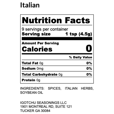 Igotchu Italian seasoning