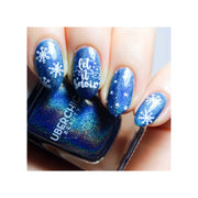 UberChic Beauty It's Beginning To Look A Lot Like Christmas (Christmas-06) Stamping Plate Light Gray