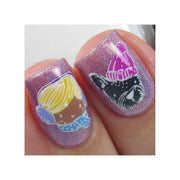 UberChic Beauty It's Beginning To Look A Lot Like Christmas (Christmas-06) Stamping Plate Dim Gray