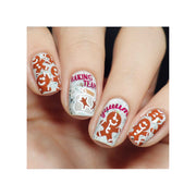 UberChic Beauty It's Beginning To Look A Lot Like Christmas (Christmas-06) Stamping Plate Tan