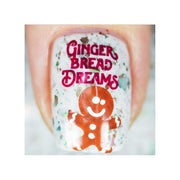 UberChic Beauty It's Beginning To Look A Lot Like Christmas (Christmas-06) Stamping Plate Light Gray