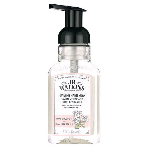 J.R. Watkins J.R. Watkins Rosewater Foaming Hand Soap 9 oz Foaming Hand Soap Dark Slate Gray