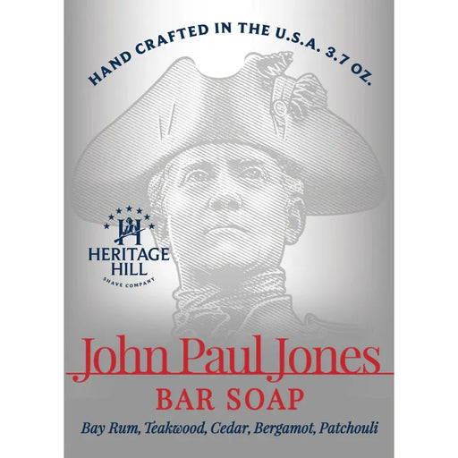 Heritage Hill Heritage Hill Jhon Paul Jones Bar Soap 4 Oz Bar Soap Light Gray