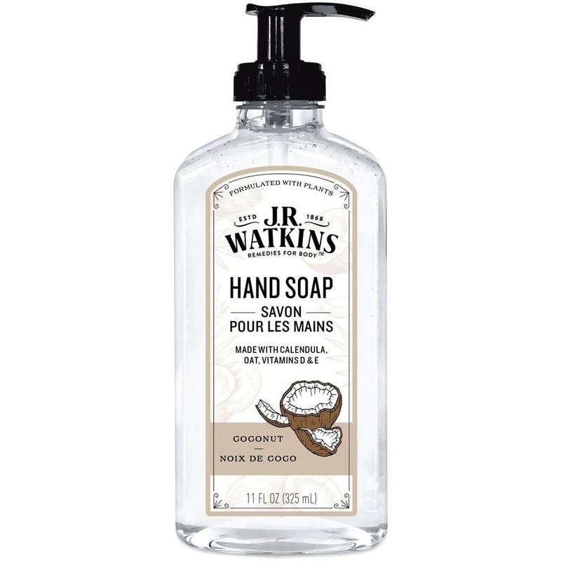 J.R. Watkins J.R. Watkins Hand Soap Coconut/Lavender Collection Liquid Hand Soap White Smoke Coconut