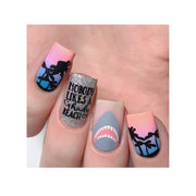 UberChic Beauty Just Beachy Stamping Plate Rosy Brown