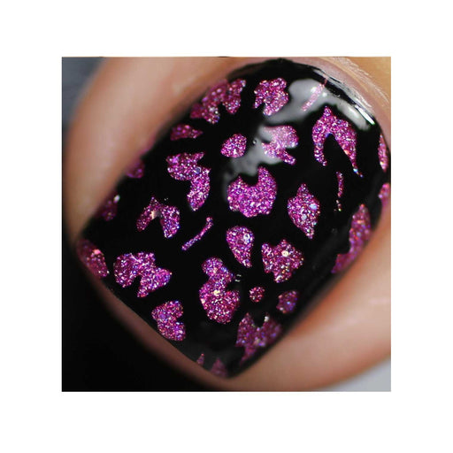 UberChic Beauty Japanese Motif Stamping Plate Rosy Brown