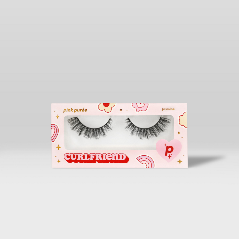 Pink Purée Jasmine Strip Lashes Misty Rose
