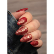 UberChic Beauty Jingle All The Way, (Christmas-05) Stamping Plate Dim Gray
